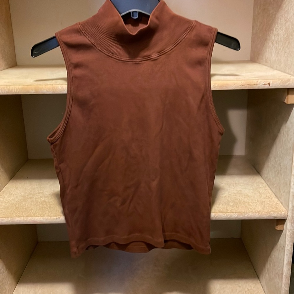 Big Bud Press Many Colors Mock Neck Crop Tank